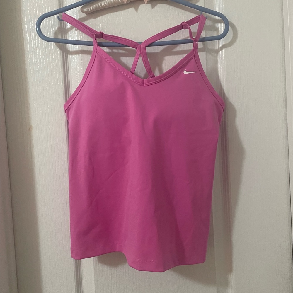 Nike Fuchsia Strappy Active Top